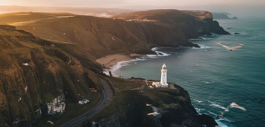 Stunning drone shot.